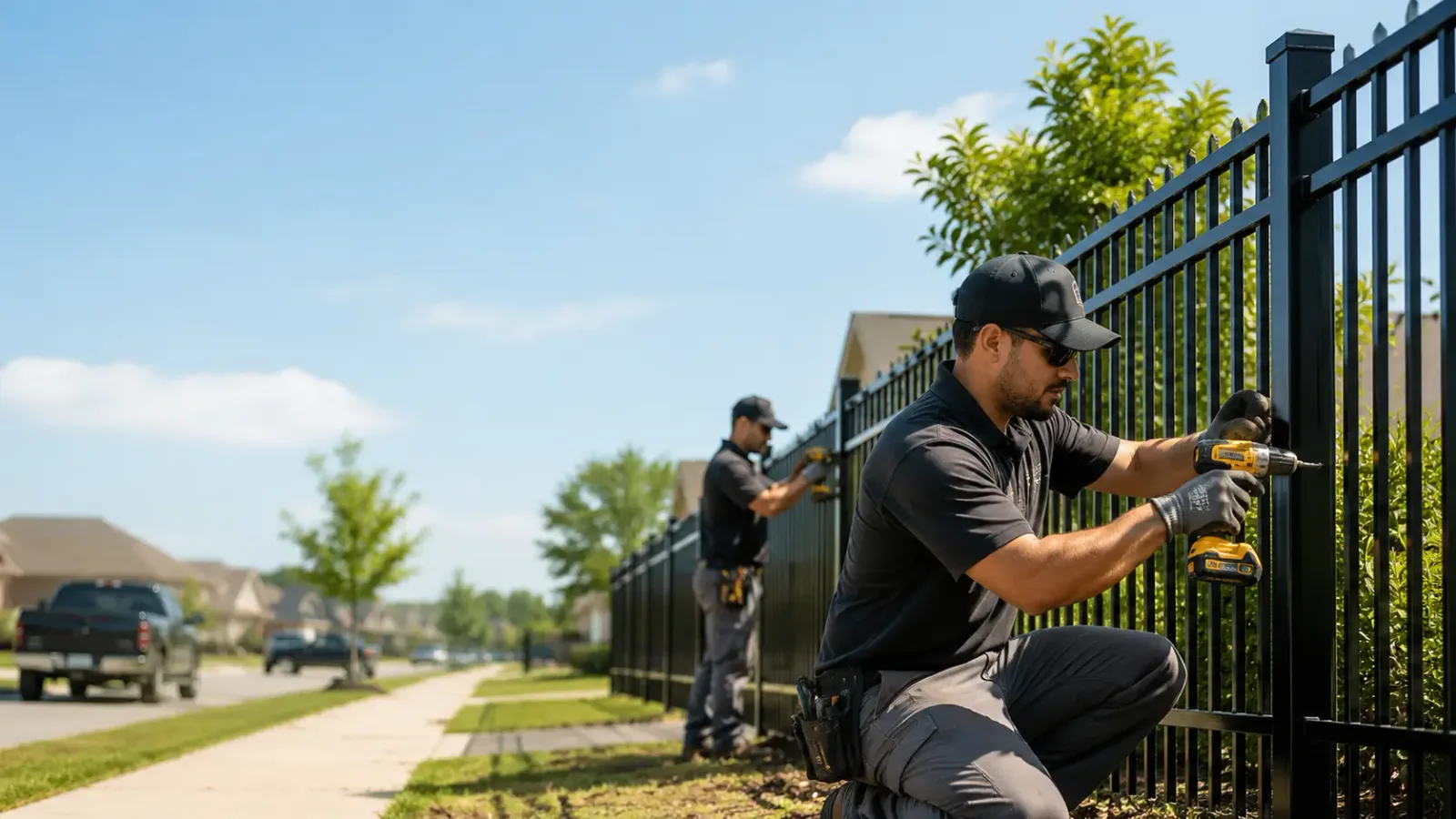 Metal Fence Installation in Huntington Mills, PA